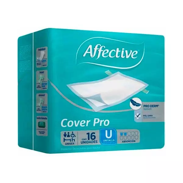 Protector para Adulto Affective® Desechable 16 piezas