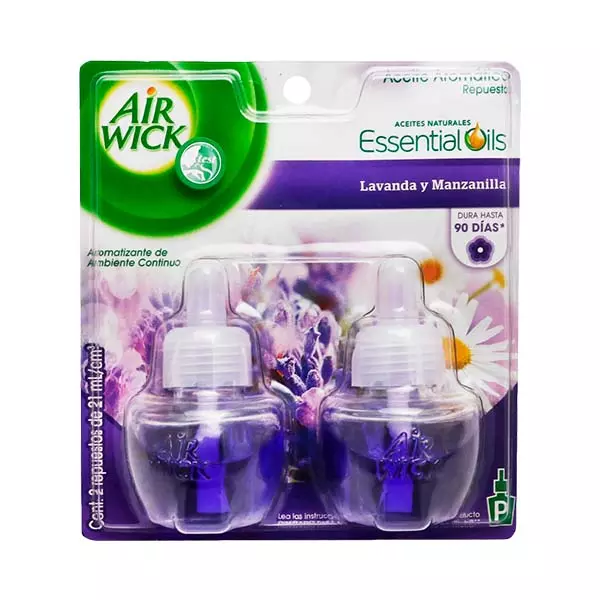 Aromatizante Ambiental Eléctrico Air Wick® Essentials Lavanda 21 ml