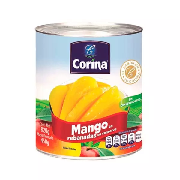 Mango en Rebanadas Corina® 820 gr