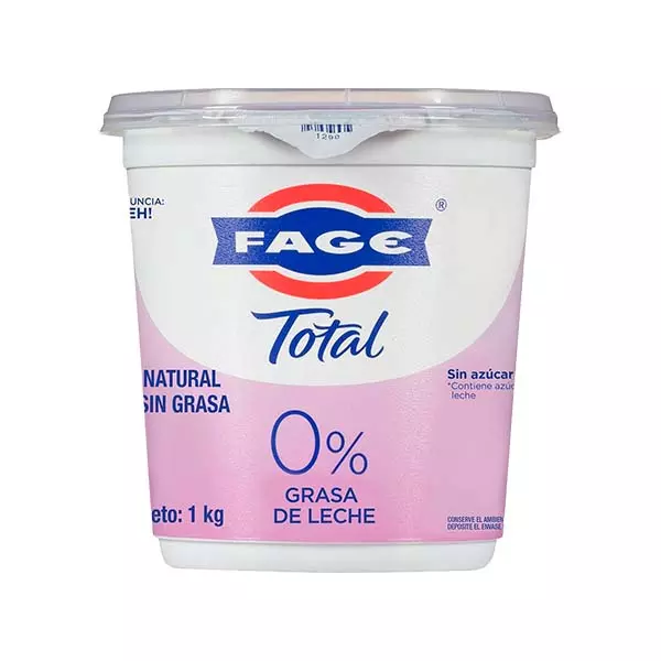 Yogurt Griego Natural Fage® Sin Grasa 1 kg
