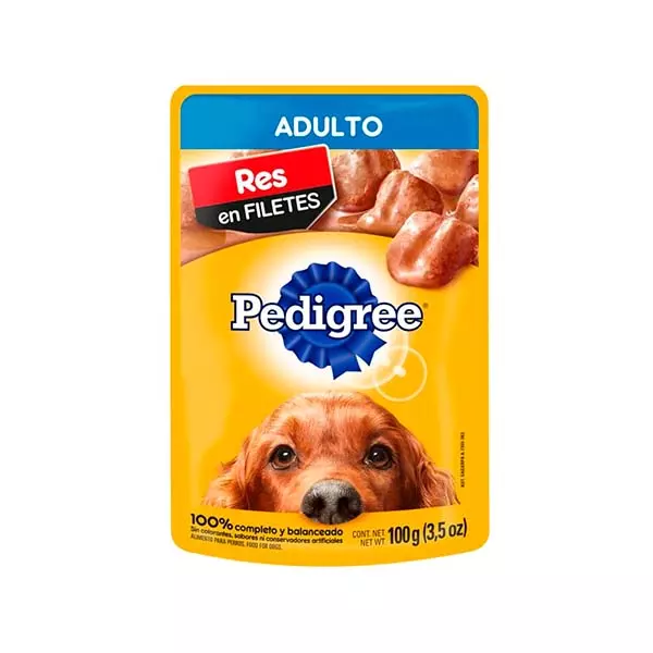 Alimento de Res en Filete para Perro Adulto Pedigree® 100 gr