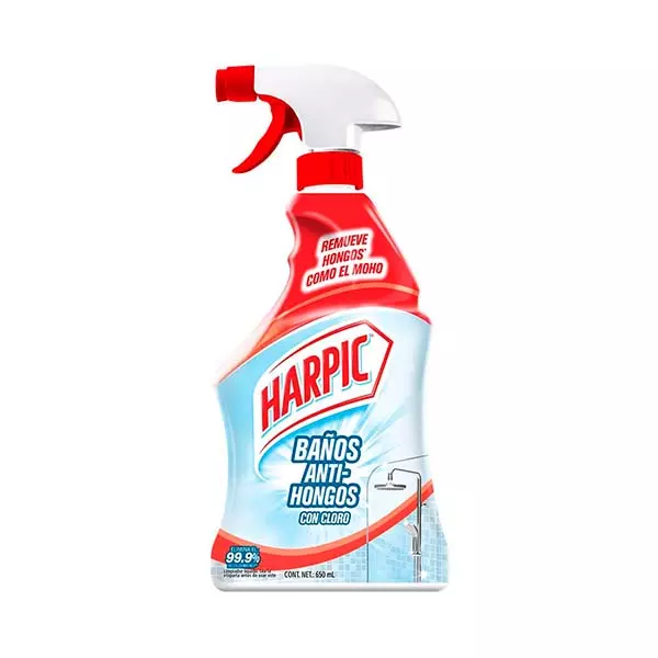 Harpic® Baños Antihongos c/ Atomizador 650 ml