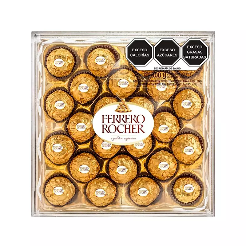 Chocolates Ferrero Rocher® 24 Piezas/12.5 gr