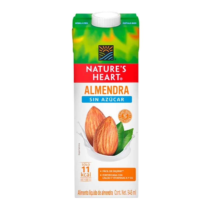 Alimento Líquido de Almendra s/Azúcar Nature's Heart® 946 ml