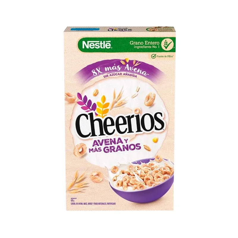Cereal Cheerios Avena y Más Granos Nestlé® 420 gr