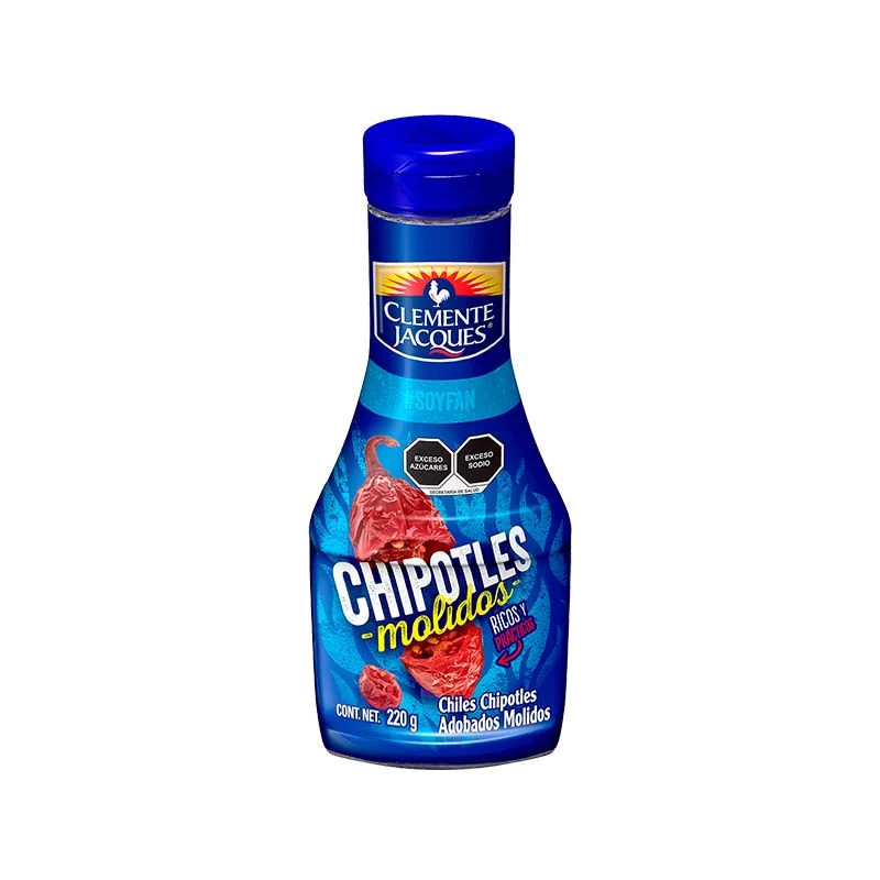 Chipotles Molidos Clemente Jacques® 220 gr