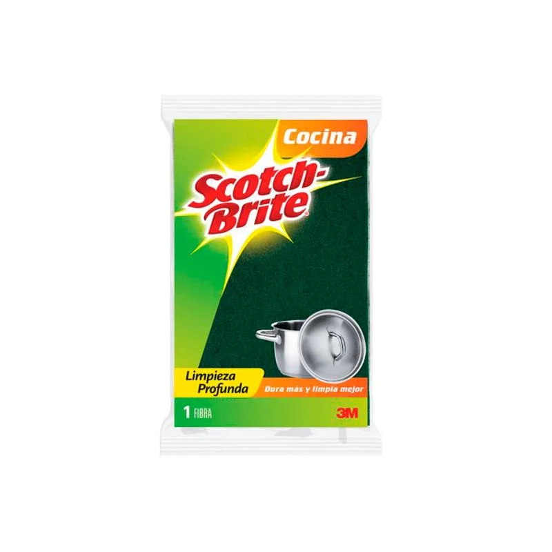 Fibra Verde Scotch Brite® 1 pieza
