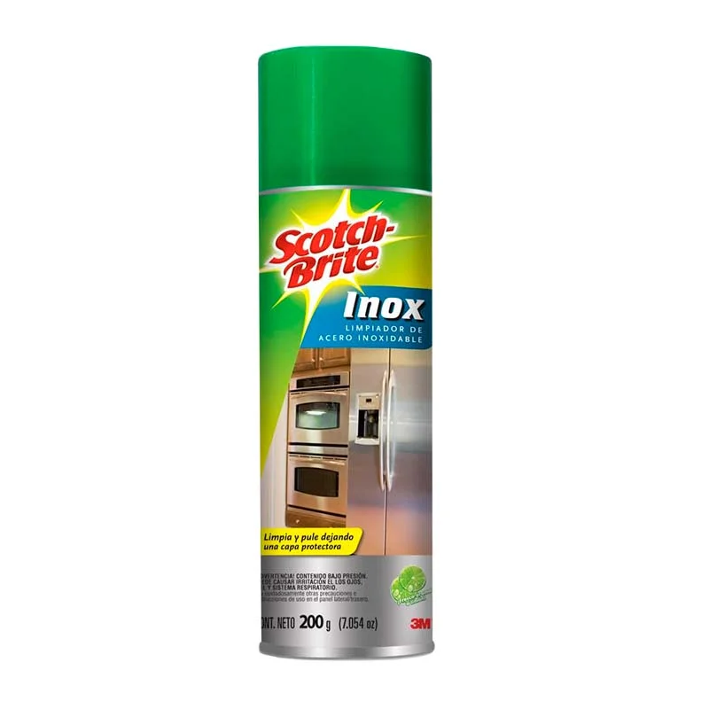 Limpiador de Acero Inoxidable Scotch Brite® 200 gr