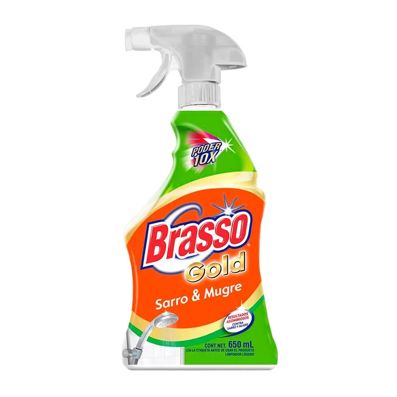 Limpiador Líquido Brasso® Gold Sarro y Mugre 650 ml