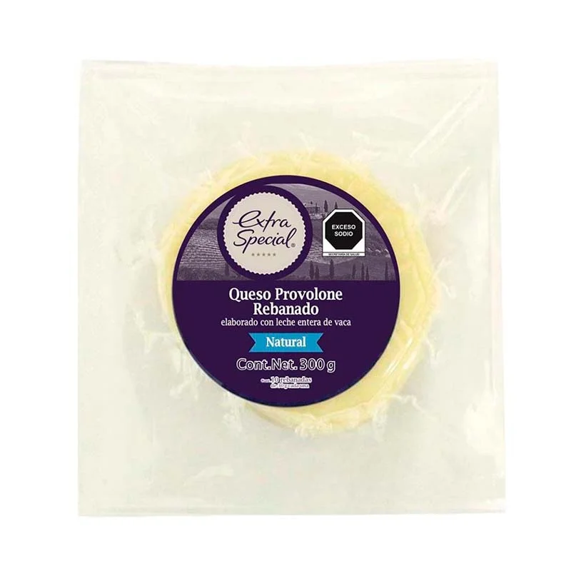 Queso Provolone Natural Rebanado Extra Special® 300 gr