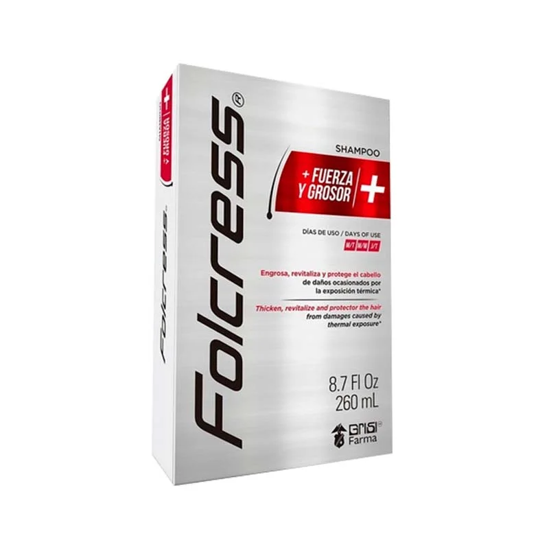 Shampoo + Fuerza y Grosor Folcress® 260 ml
