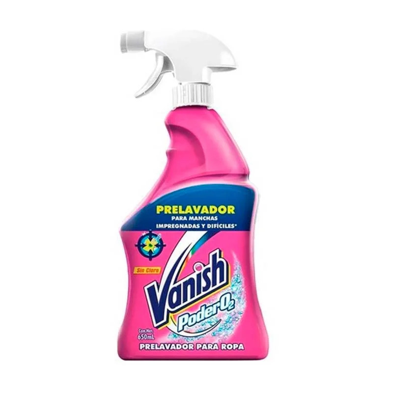 Vanish® Atomizador Poder O2 Prelavador para Ropa 650 ml