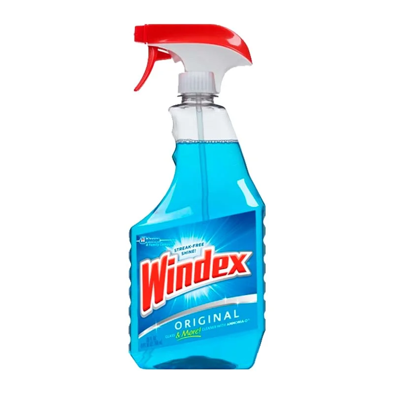 Windex® Azul Original con Atomizador 640 ml