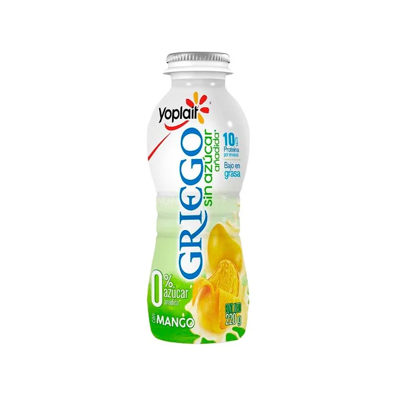 Yogurt Griego de Mango s/Azúcar Yoplait® 220 gr