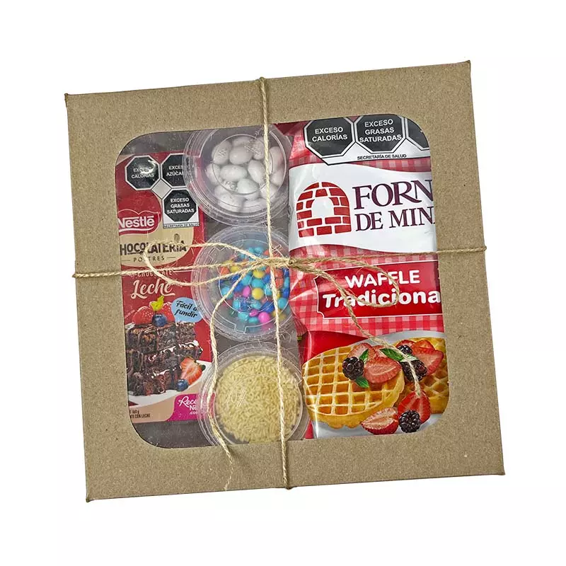 Kit de Waffles para Decorar