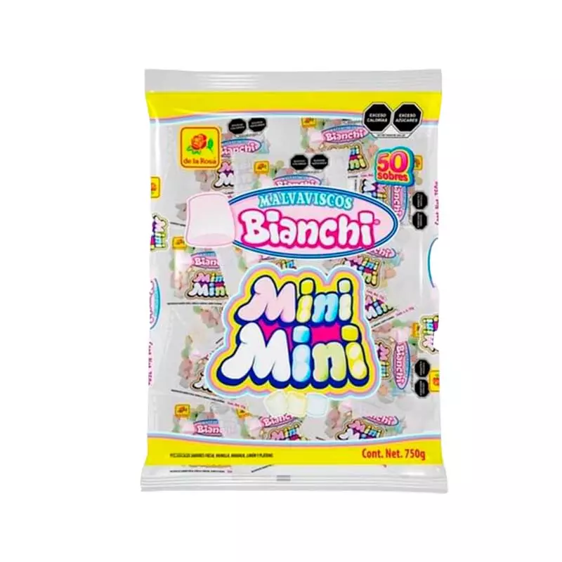 Bombón Mini Mini Rosa 50 Piezas