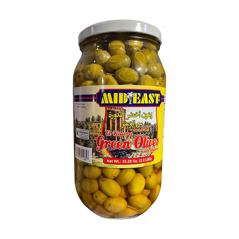 Aceituna Verde 1 kg Mideast