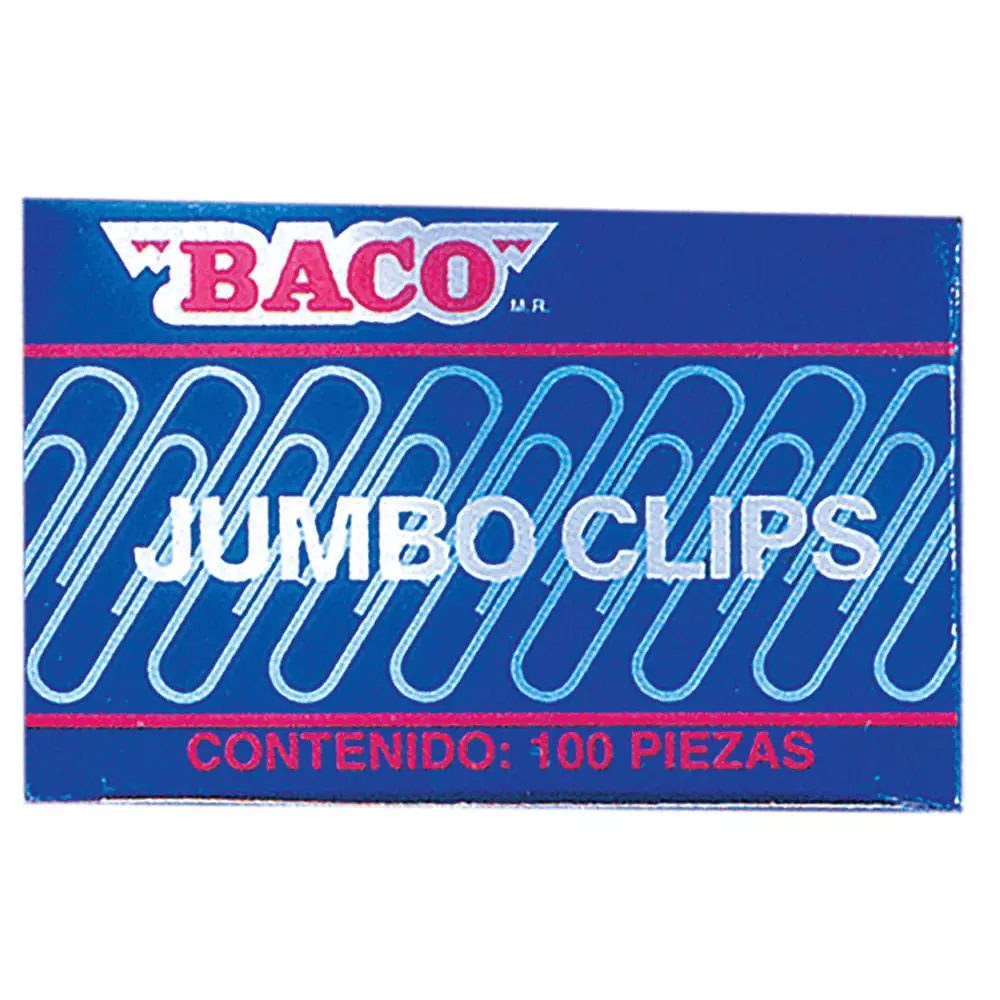 Clip Tropicalizado Jumbo Baco® 100 Piezas