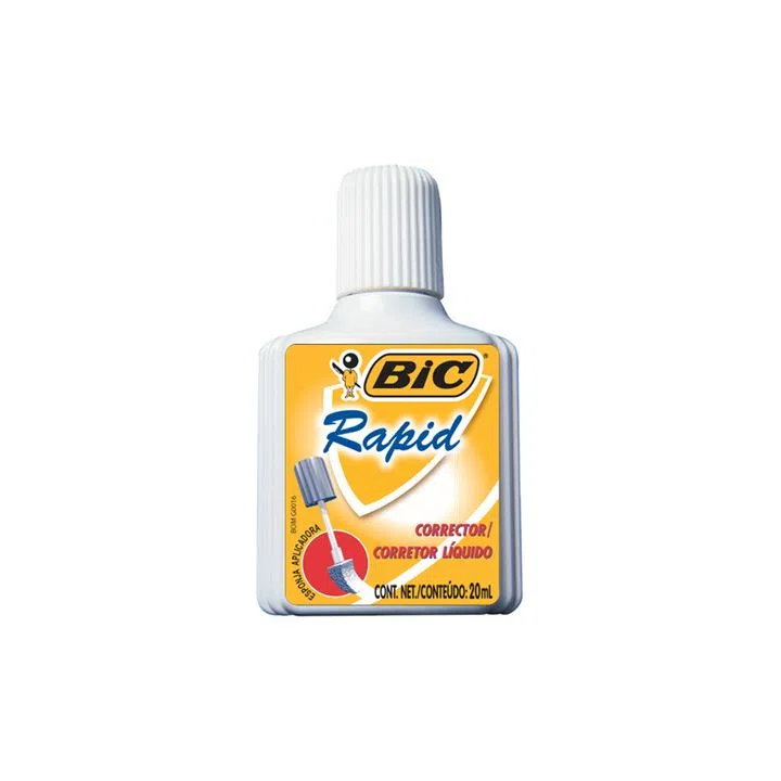 Corrector Líquido Blanco 20 ml Rapid BIC®