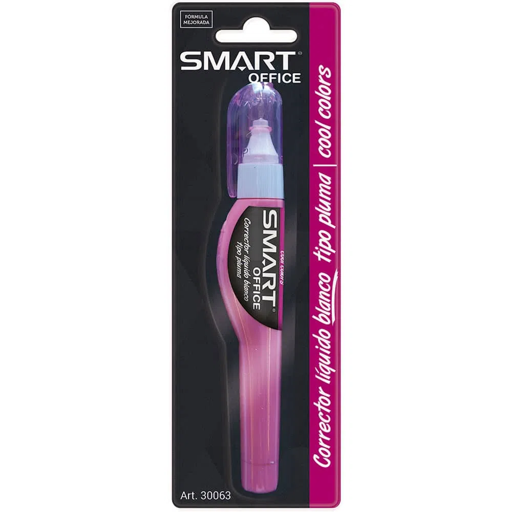 Corrector Líquido Blanco Tipo Pluma 7 ml Blíster Cool Colors Smart®