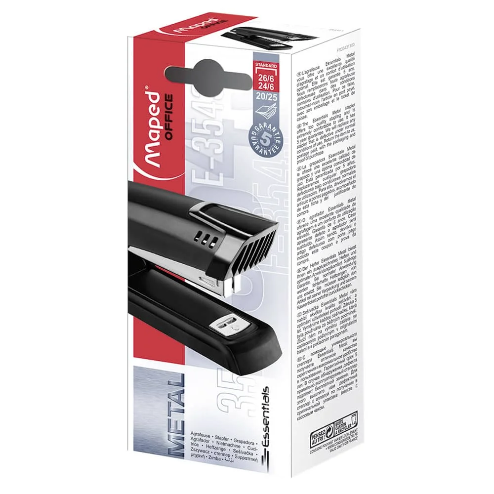 Engrapadora Metálica Mediana Essentials Maped®