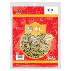 Liga de Hule Número 10 Natural con 80 g Abi®