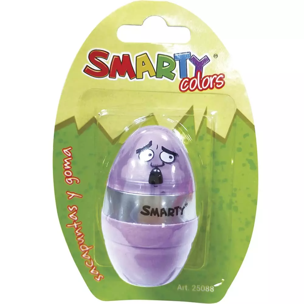 Sacapuntas de Plástico con Goma Webo Blíster Smarty®