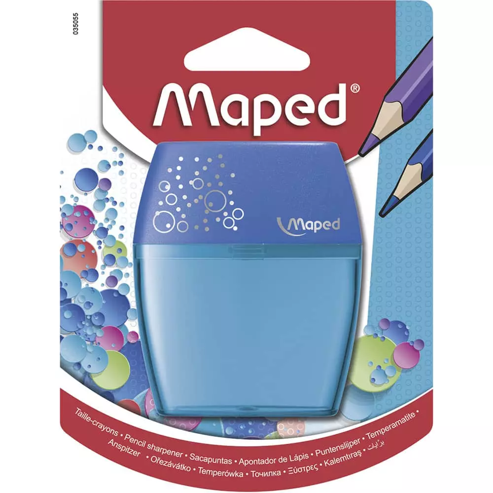 Sacapuntas de Plástico con Depósito Shakdu Blíster Maped®