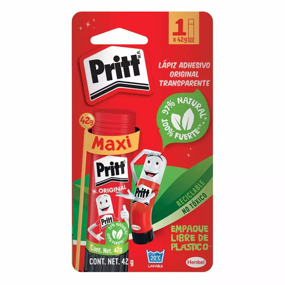 Pegamento Lápiz Adhesivo Tubo con 42 gr Cajilla Pritt®