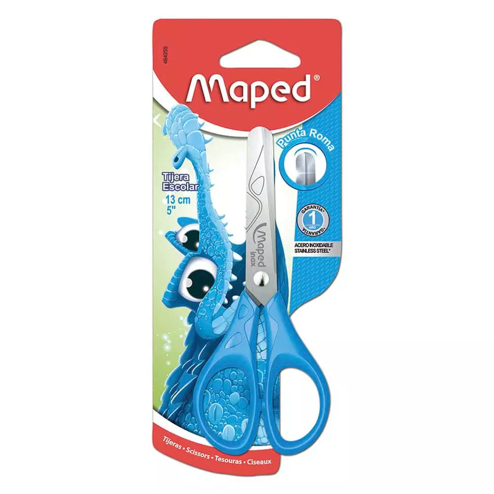 Tijera Escolar de 5" Blíster Essentials Maped®