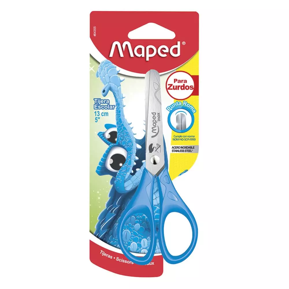 Tijera Escolar para Zurdos Essentials Maped®