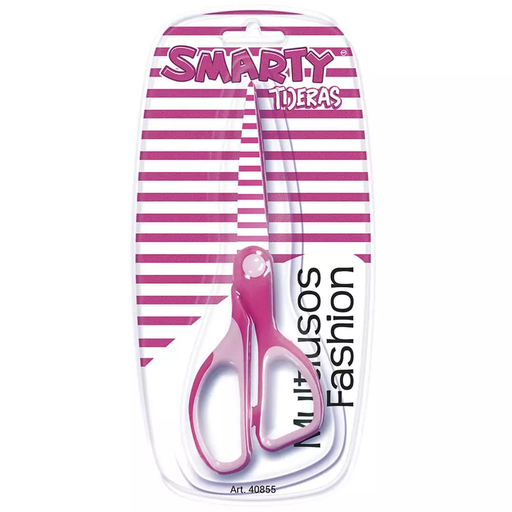 Tijera Multifashion Soft 6 3/4" Blíster Smarty®
