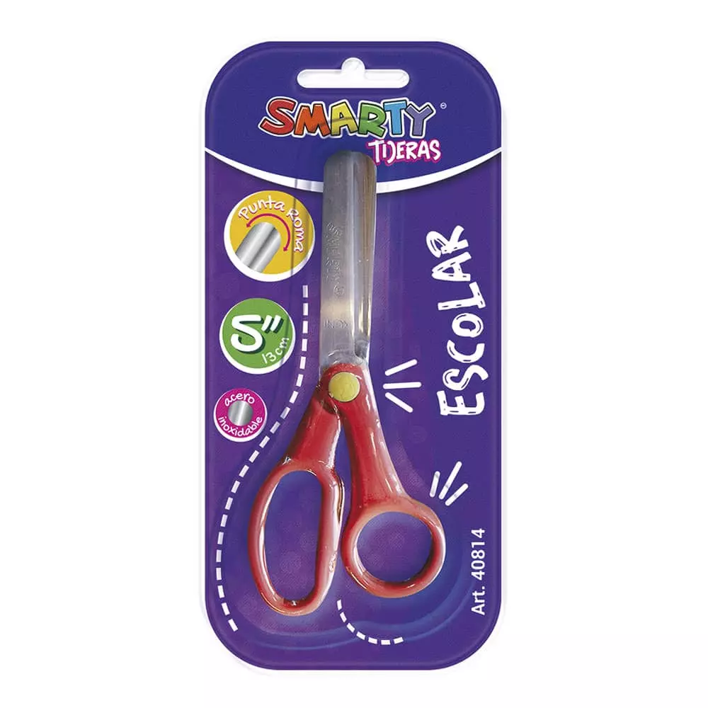 Tijera Escolar de 5" Pulgadas Smarty®