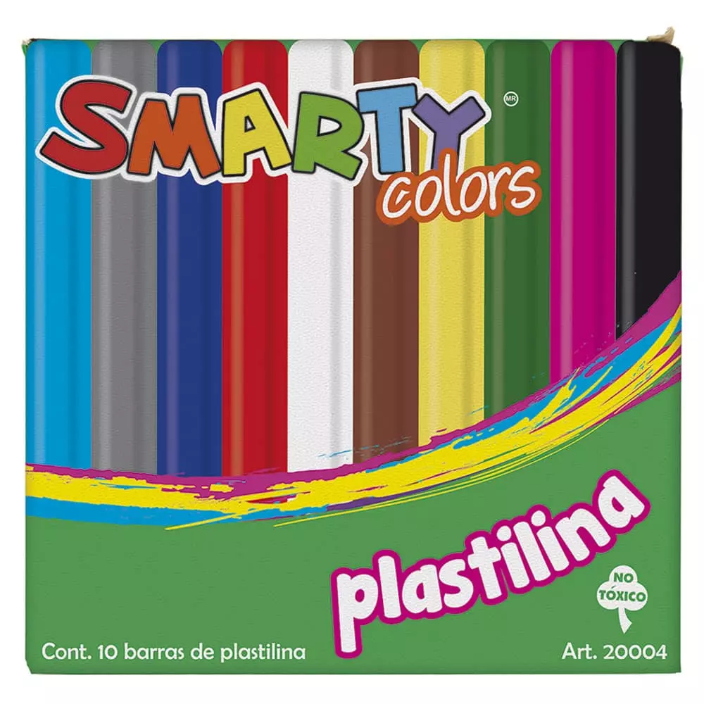 Plastilina Caja con 10 Barritas Smarty®