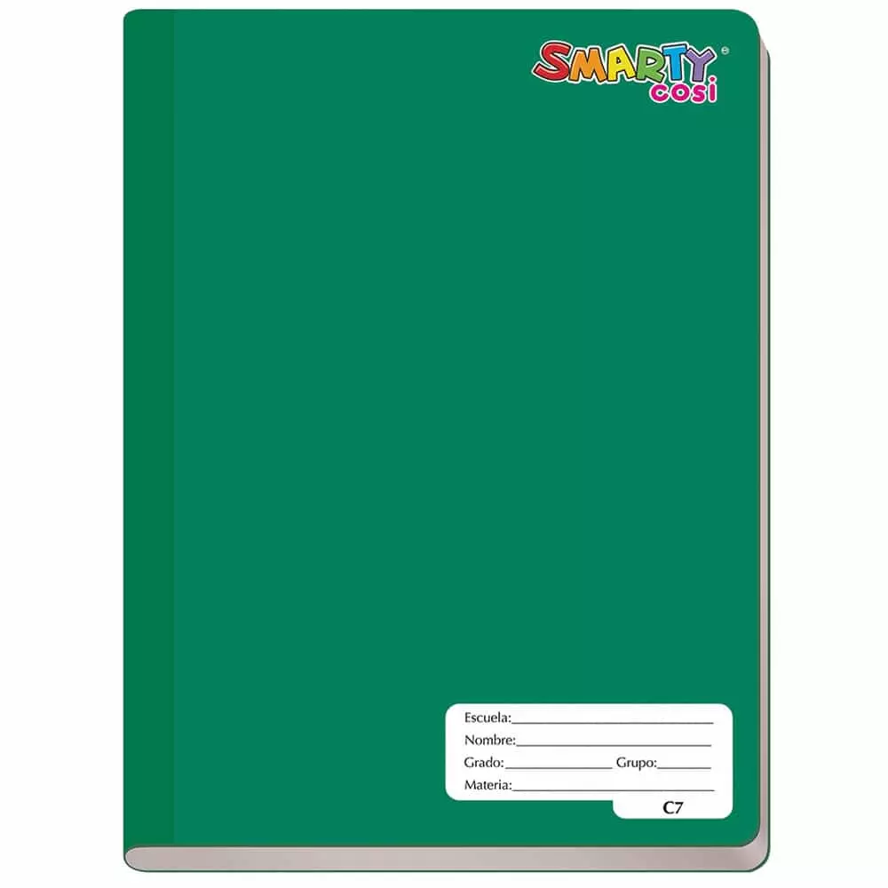 Cuaderno Cosido de 100 Hojas Profesional de Cuadro Grande Swing Cosi®