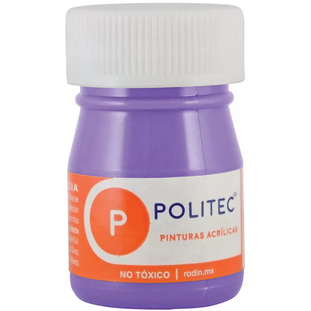 Pintura Acrílica Frasco con 20 ml Morado Politec®