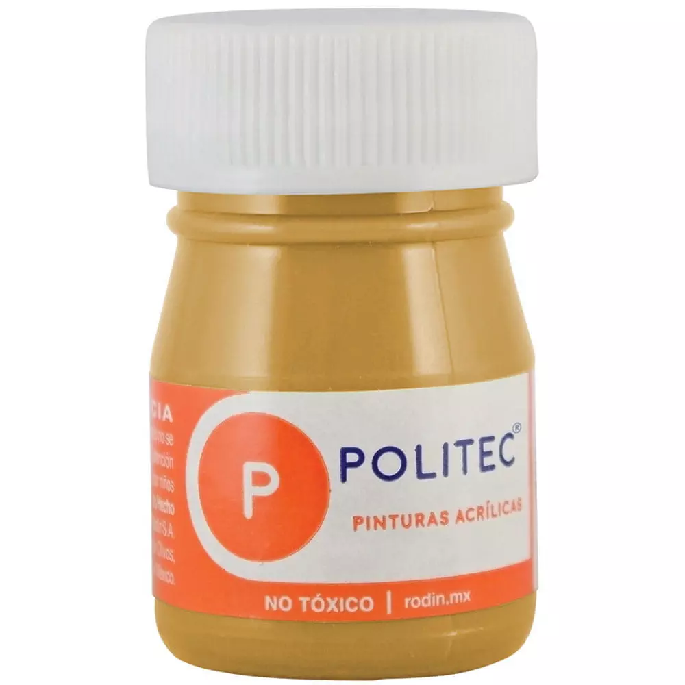 Pintura Acrílica Frasco con 20 ml Ocre Politec®