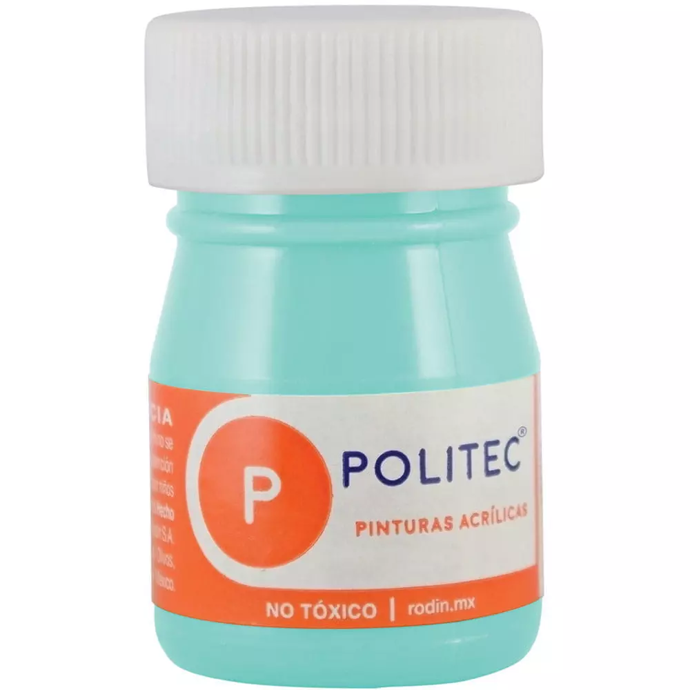 Pintura Acrílica Frasco con 20 ml Verde Pálido Politec®