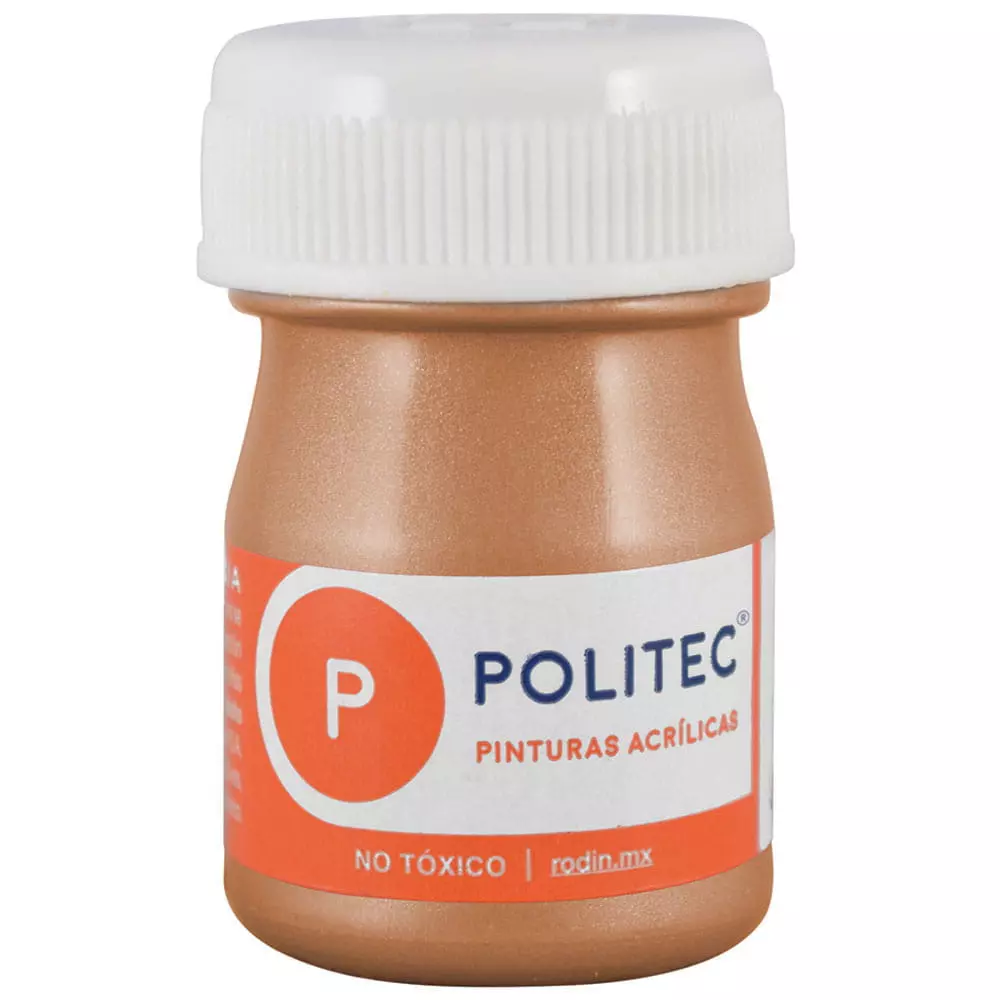 Pintura Acrílica Frasco con 20 ml Bronce Politec®