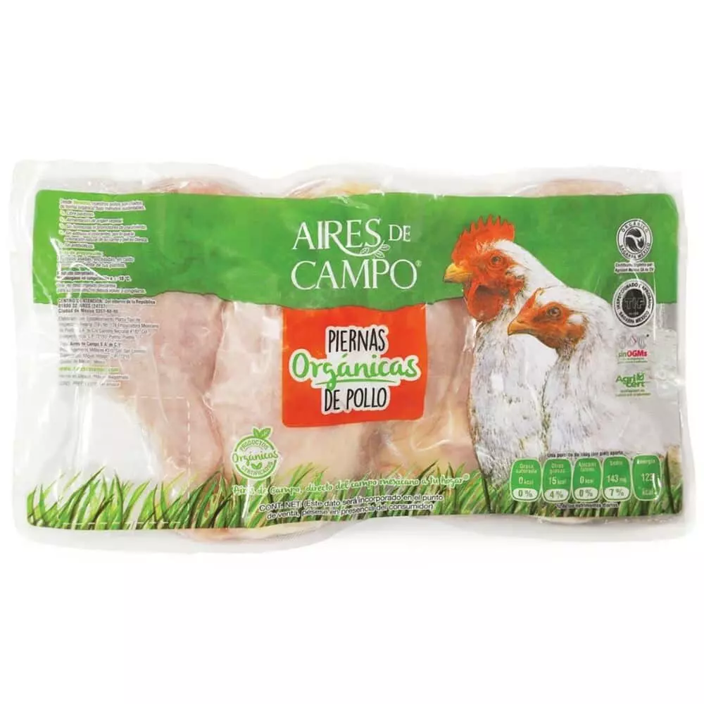 Pierna de Pollo Orgánica Aires de Campo® 1 kg