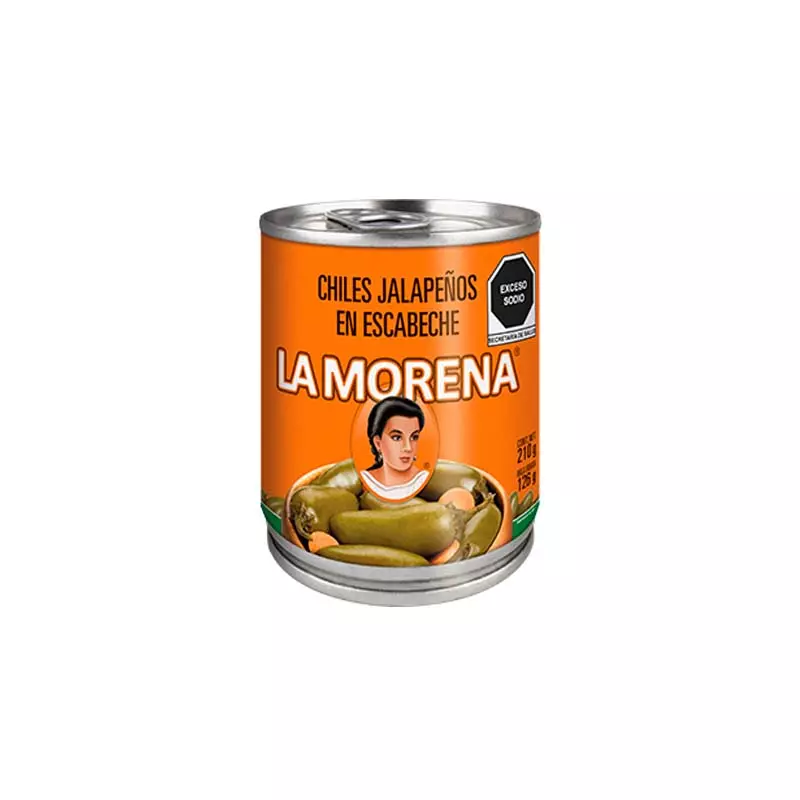 Jalapeños en Escabeche La Morena® 210 gr