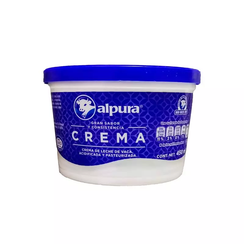 Crema Alpura® Ácida Regular 450 ml