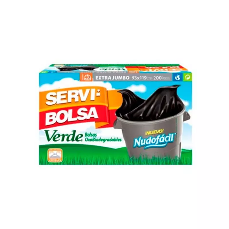 Bolsa para Basura Extra Jumbo 93x119 cm Servi Bolsa® 20 Piezas
