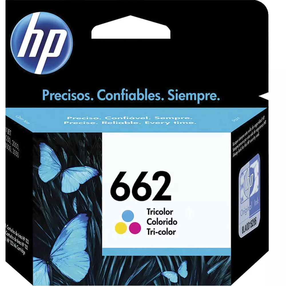 Tinta 662 Tricolor HP® Compatible con 3545 / 3515 / 2515 / 2645