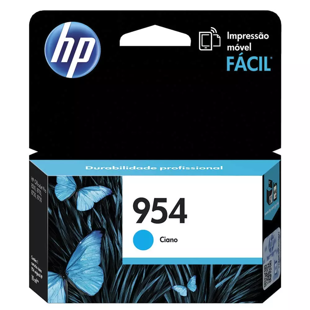 Tinta 954 Cyan HP® Compatible con 7740 / 8210 / 7730 / 8710