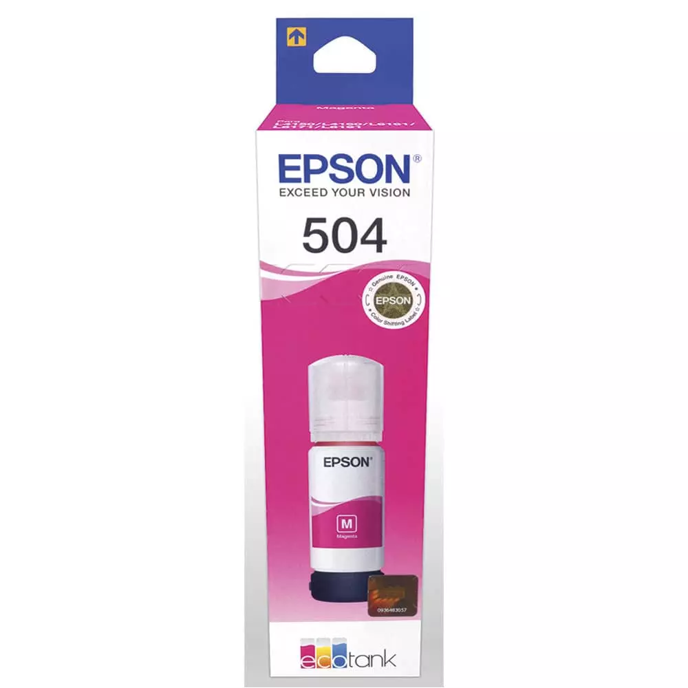 Tinta T504 Magenta Epson® Compatible con L4150 / L4160