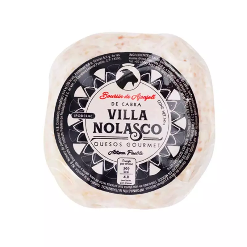 Queso Boursin Ajonjolí Fresco (Cabra) Villa Nolasco® 145 gr