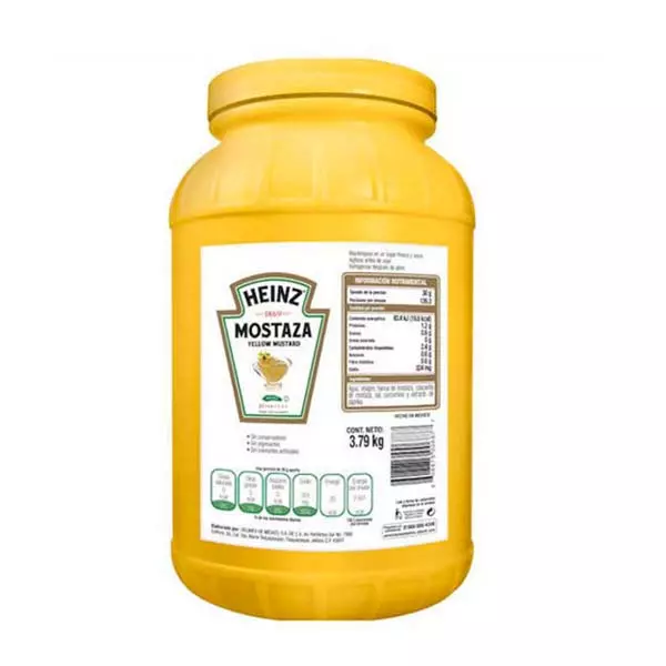 Mostaza Heinz® 3.8 kg