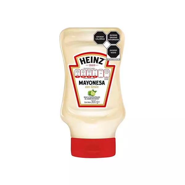Mayonesa c/Limón Heinz® Botella 390 gr