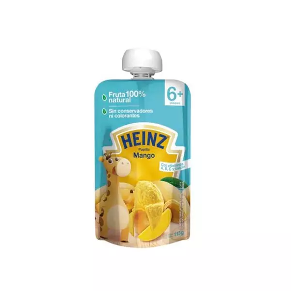 Papilla Heinz® Sabor Mango 113 gr